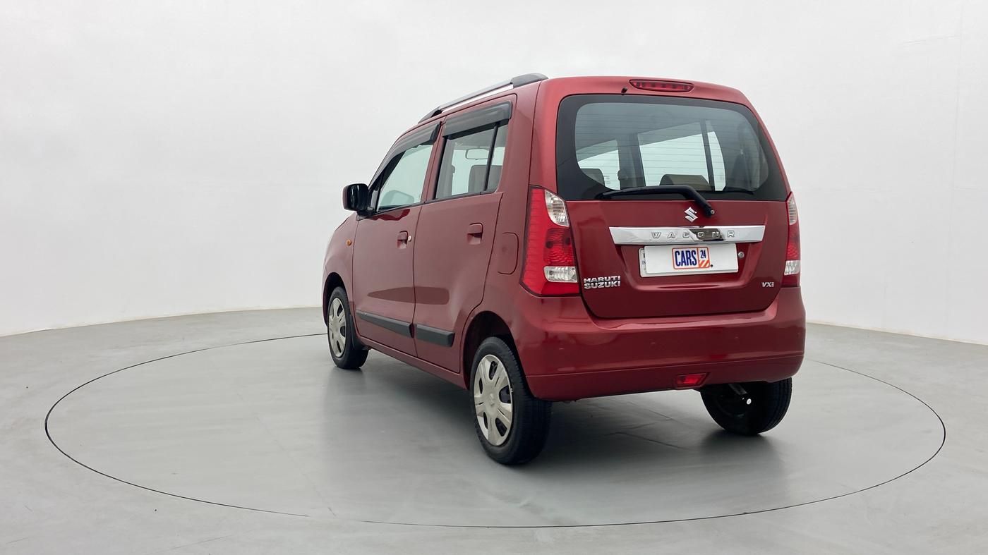 2016 Maruti Wagon R 1.0 VXI (O) AMT, Petrol, Automatic, 66,287 km, Left Back Diagonal