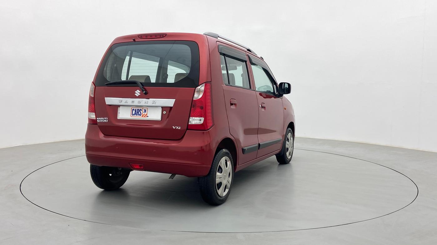 2016 Maruti Wagon R 1.0 VXI (O) AMT, Petrol, Automatic, 66,287 km, Right Back Diagonal
