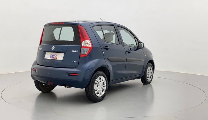 2010 Maruti Ritz LXI, Petrol, Manual, 62,568 km, Right Back Diagonal