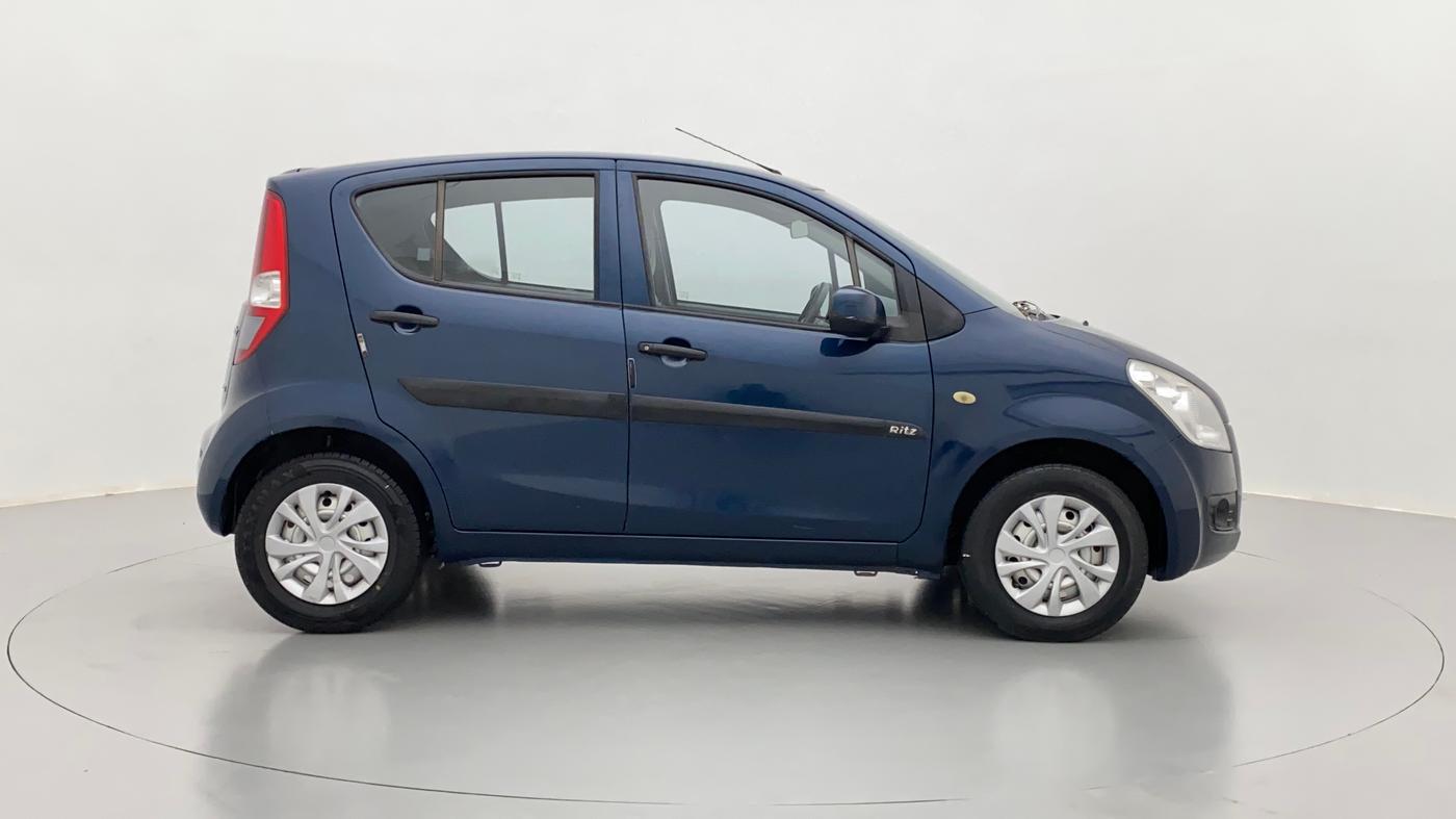 2010 Maruti Ritz LXI, Petrol, Manual, 62,568 km, Right Side View