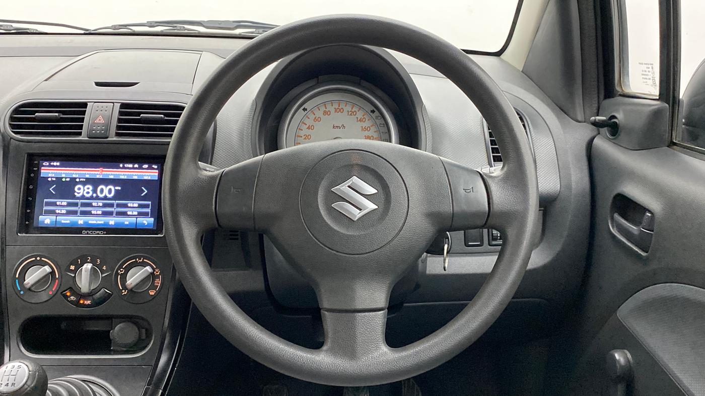 2010 Maruti Ritz LXI, Petrol, Manual, 62,568 km, Steering Wheel Close Up
