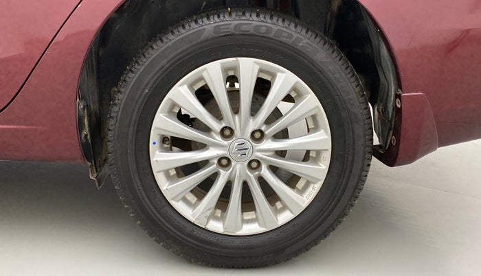 2016 Maruti Ciaz ZXI, Petrol, Manual, 60,318 km, Left Rear Wheel