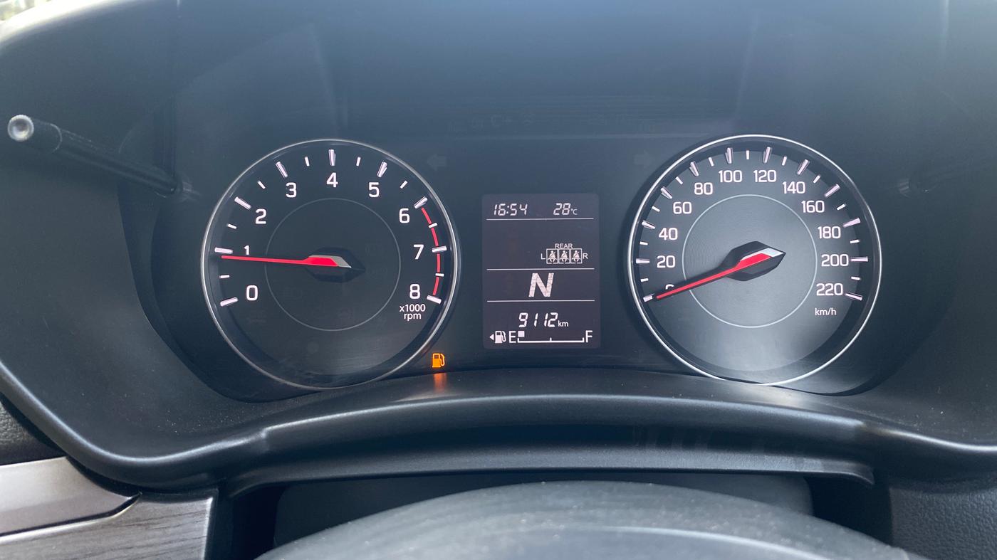 2025 Maruti Dzire ZXi AMT, Petrol, Automatic, 9,107 km, Odometer Image