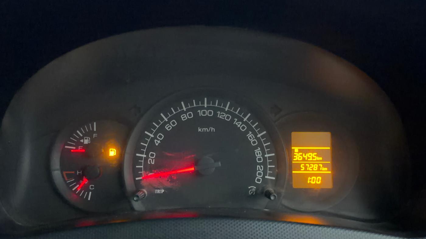 2016 Maruti Swift LXI (O), Petrol, Manual, 57,277 km, Odometer Image