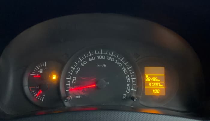 2016 Maruti Swift LXI (O), Petrol, Manual, 57,277 km, Odometer Image