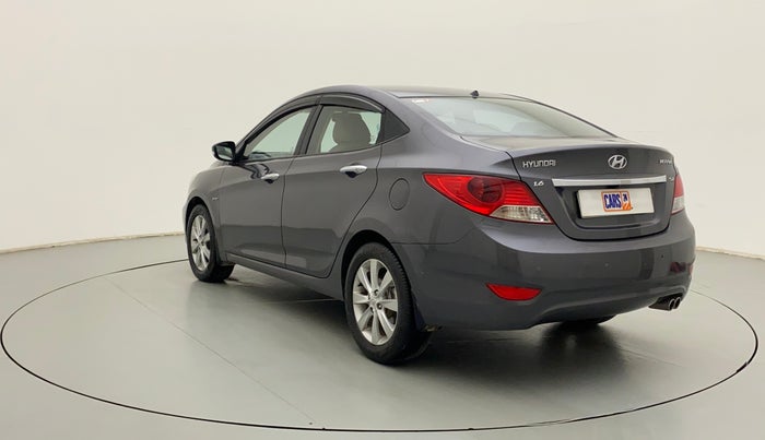 2013 Hyundai Verna FLUIDIC 1.6 VTVT SX, Petrol, Manual, 76,479 km, Left Back Diagonal