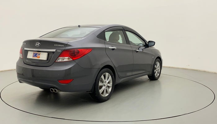 2013 Hyundai Verna FLUIDIC 1.6 VTVT SX, Petrol, Manual, 76,479 km, Right Back Diagonal