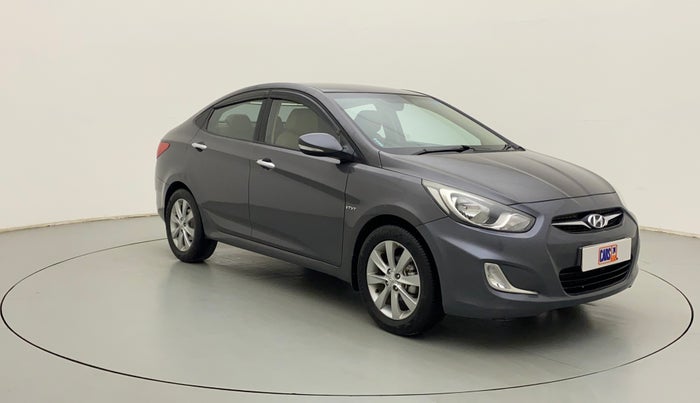 2013 Hyundai Verna FLUIDIC 1.6 VTVT SX, Petrol, Manual, 76,479 km, Right Front Diagonal