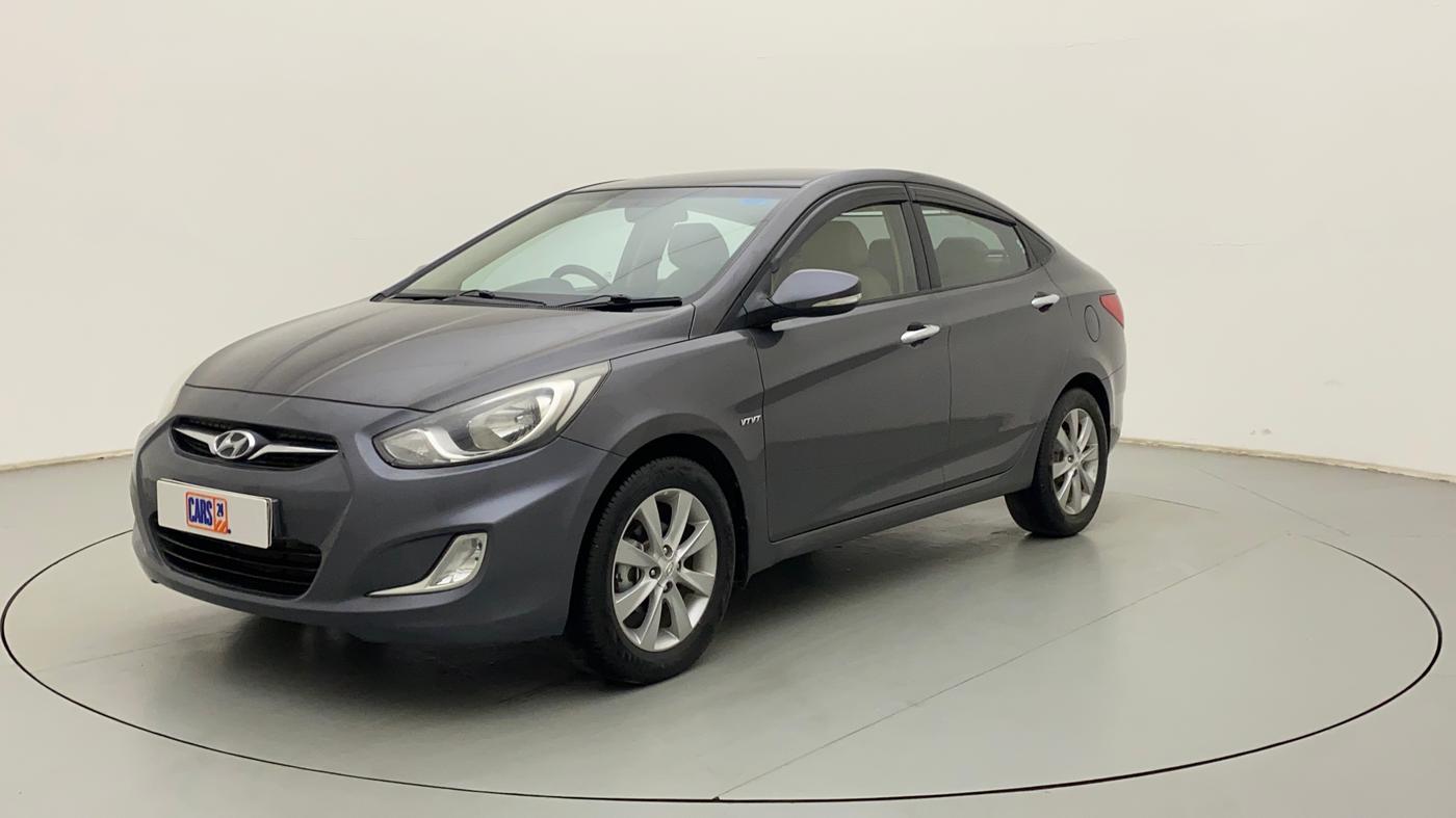 2013 Hyundai Verna FLUIDIC 1.6 VTVT SX, Petrol, Manual, 76,479 km, Left Front Diagonal