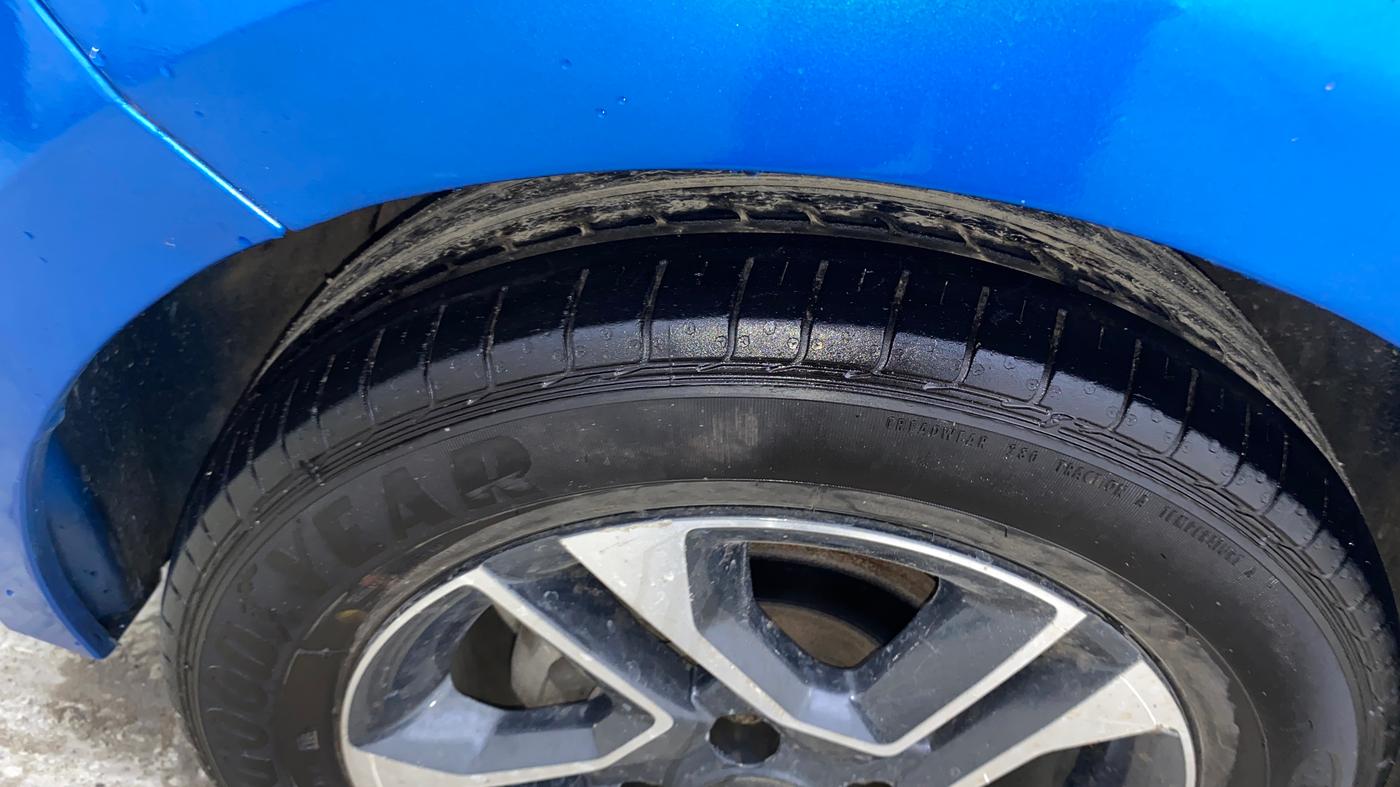 2019 Tata Tiago XZA PLUS PETROL, Petrol, Automatic, 28,058 km, Left Front Tyre Tread