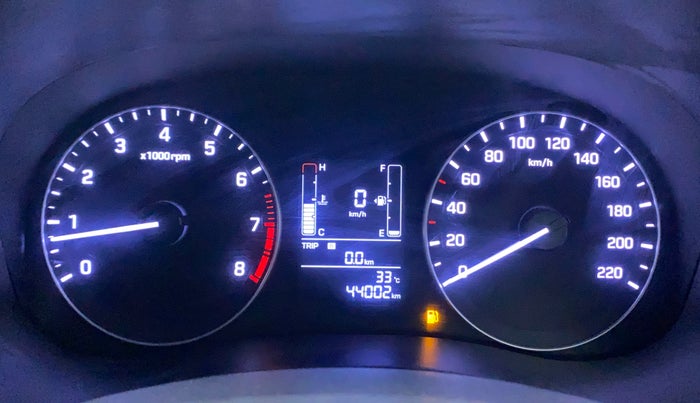 2018 Hyundai Creta E PLUS 1.6 PETROL, Petrol, Manual, 44,002 km, Odometer Image