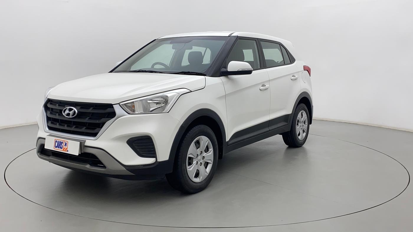 2018 Hyundai Creta E PLUS 1.6 PETROL, Petrol, Manual, 44,002 km, Left Front Diagonal