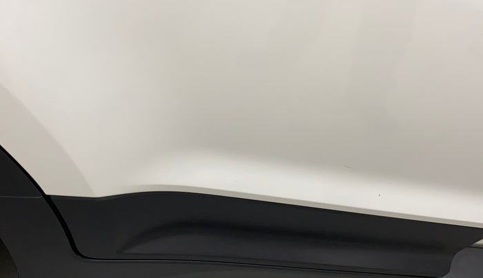 2018 Hyundai Creta E PLUS 1.6 PETROL, Petrol, Manual, 44,002 km, Right rear door - Slightly dented