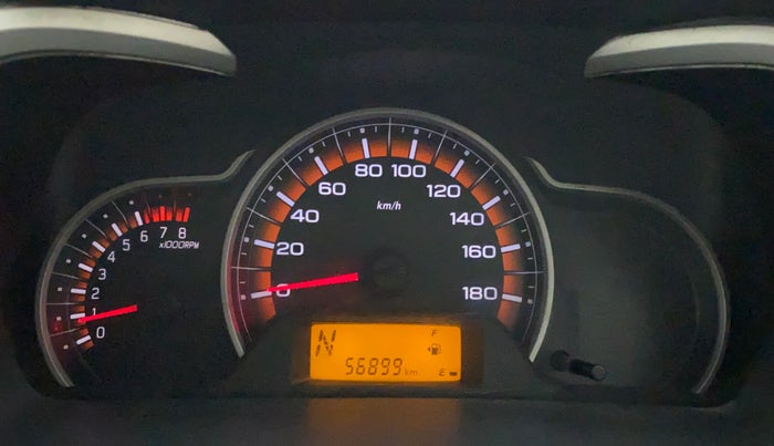 2017 Maruti Alto K10 VXI (O) AMT, Petrol, Automatic, 57,310 km, Odometer Image