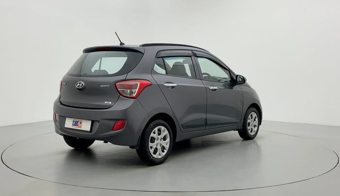 2014 Hyundai Grand i10 SPORTZ 1.2 KAPPA VTVT, Petrol, Manual, 1,21,139 km, Right Back Diagonal