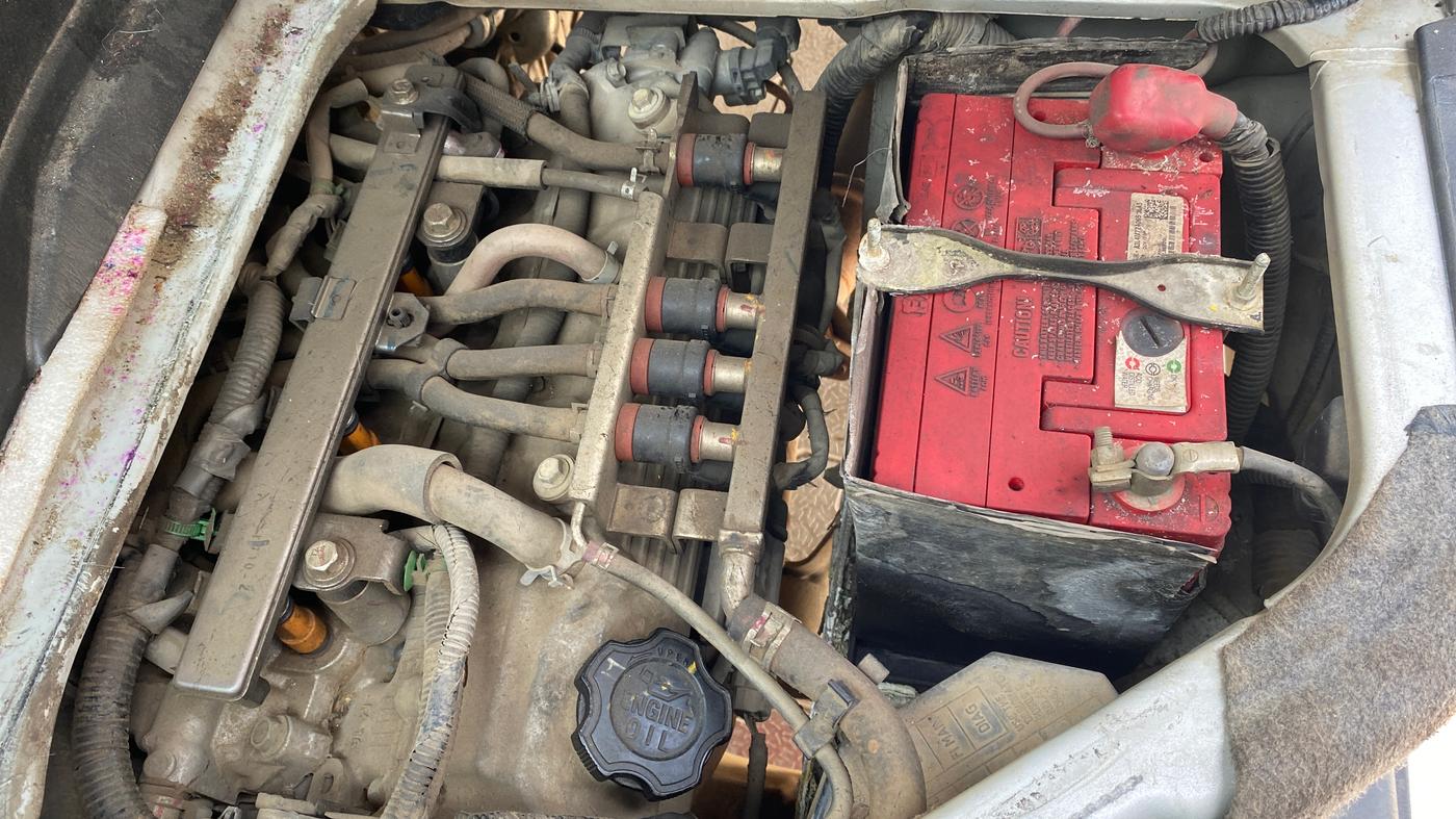2021 Maruti Eeco 5 STR AC CNG, CNG, Manual, 67,557 km, Engine View - Left