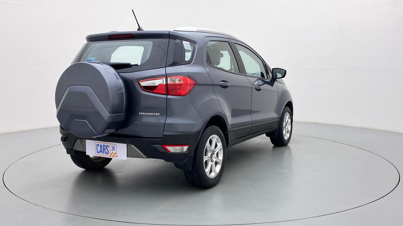 2019 Ford Ecosport 1.5 TITANIUM PLUS TI VCT AT, Petrol, Automatic, 14,257 km, Right Back Diagonal