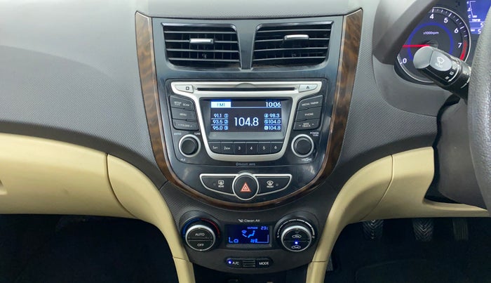 2016 Hyundai Verna FLUIDIC 1.6 VTVT S, Petrol, Manual, 51,723 km, Air Conditioner