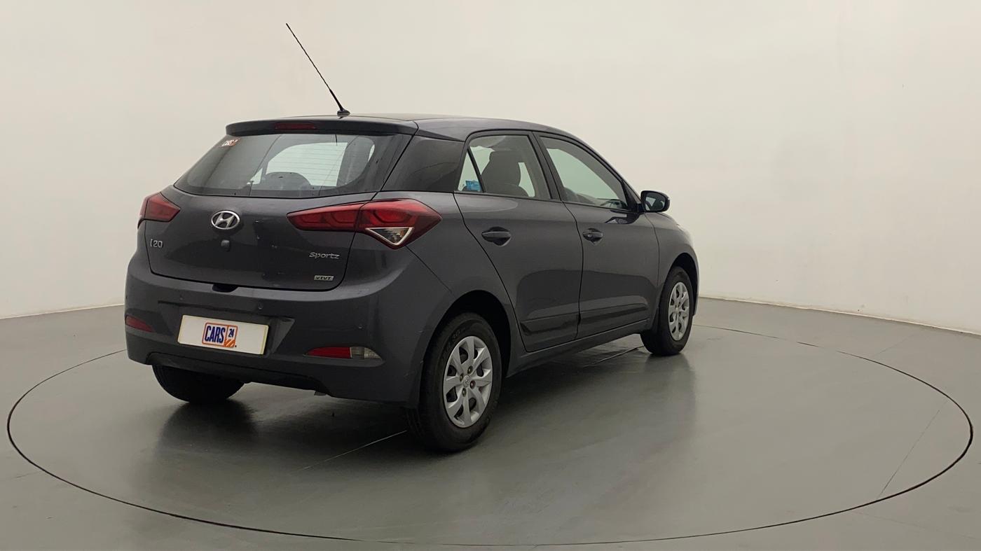 2016 Hyundai Elite i20 SPORTZ 1.2, Petrol, Manual, 16,301 km, Right Back Diagonal