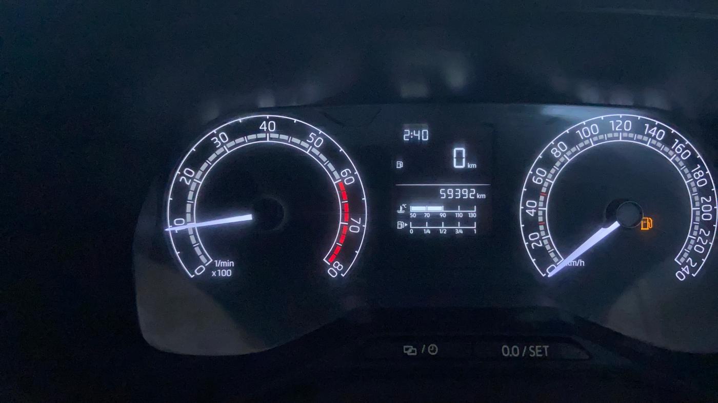 2021 Skoda KUSHAQ ACTIVE 1.0L TSI MT, Petrol, Manual, 59,363 km, Odometer Image