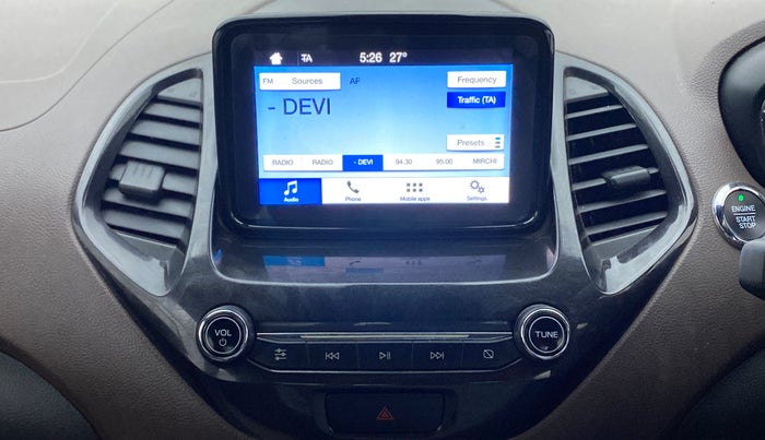 2019 Ford FREESTYLE TITANIUM PLUS 1.2 PETROL, Petrol, Manual, 44,591 km, Infotainment System