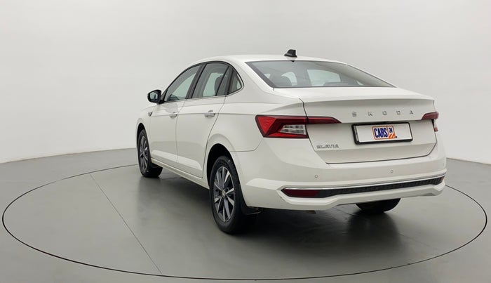 2022 Skoda SLAVIA STYLE 1.0 TSI MT, Petrol, Manual, 12,987 km, Left Back Diagonal