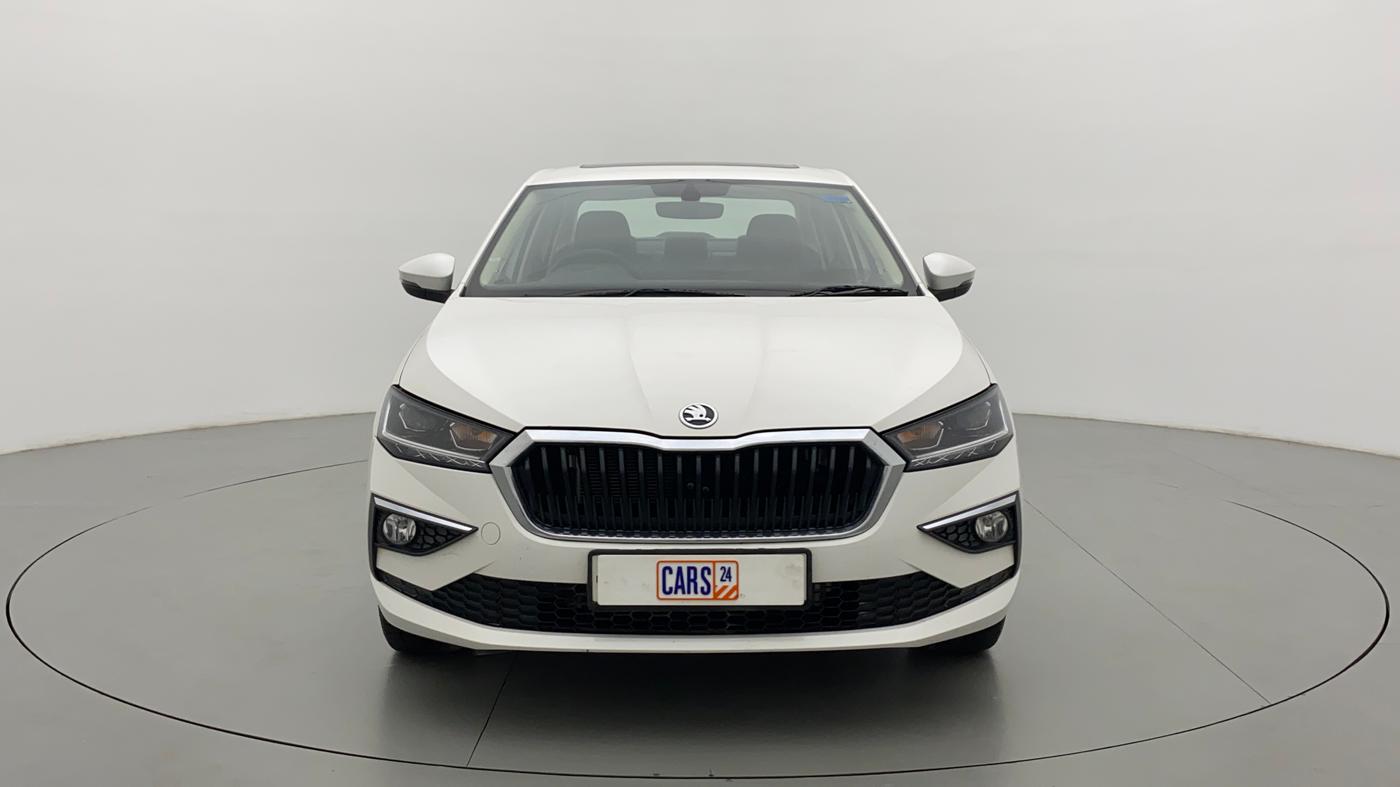 2022 Skoda SLAVIA STYLE 1.0 TSI MT, Petrol, Manual, 12,987 km, Front