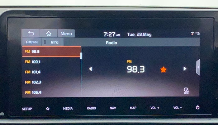 2022 KIA SONET GTX PLUS 1.5, Diesel, Manual, 39,639 km, Infotainment System