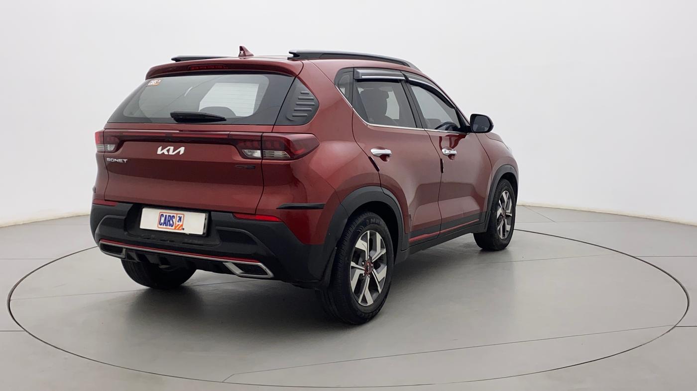 2022 KIA SONET GTX PLUS 1.5, Diesel, Manual, 39,639 km, Right Back Diagonal
