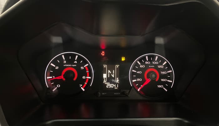 2017 Mahindra Kuv100 K8 6 STR DUAL TONE, Petrol, Manual, 29,019 km, Odometer Image