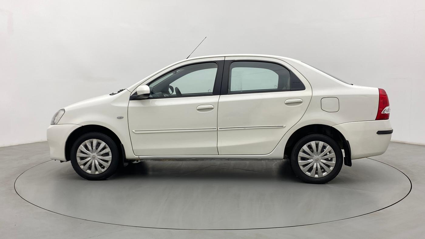 2013 Toyota Etios G, Petrol, Manual, 40,269 km, Left Side