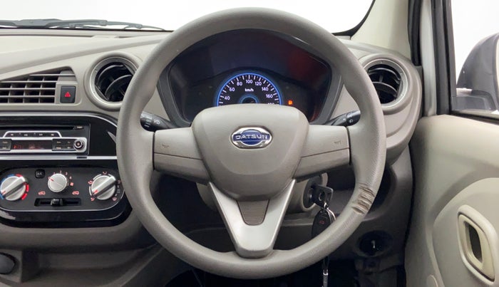 2017 Datsun Redi Go T (O), Petrol, Manual, 56,622 km, Steering Wheel Close Up