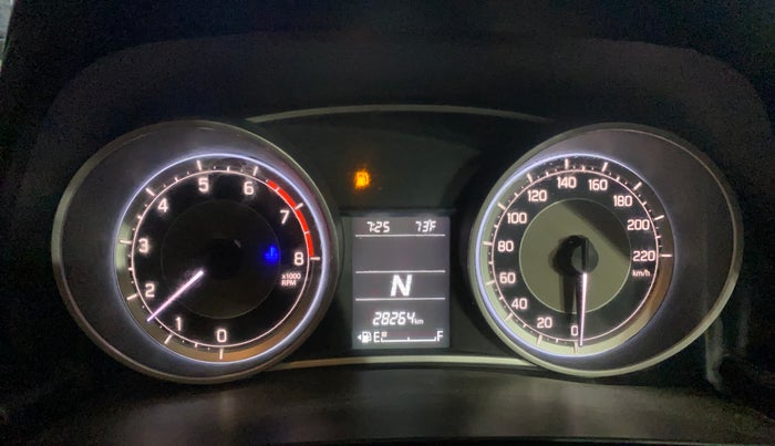 2019 Maruti Dzire VXI AMT, Petrol, Automatic, 28,243 km, Odometer Image