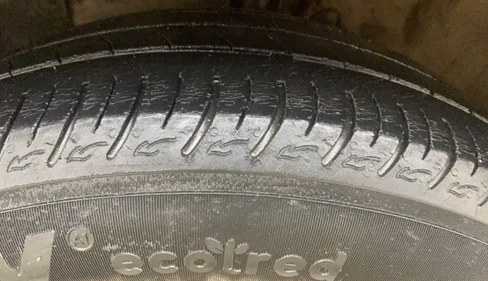 2019 Hyundai Elite i20 SPORTZ PLUS  1.2 CVT, Petrol, Automatic, 1,09,116 km, Left Front Tyre Tread