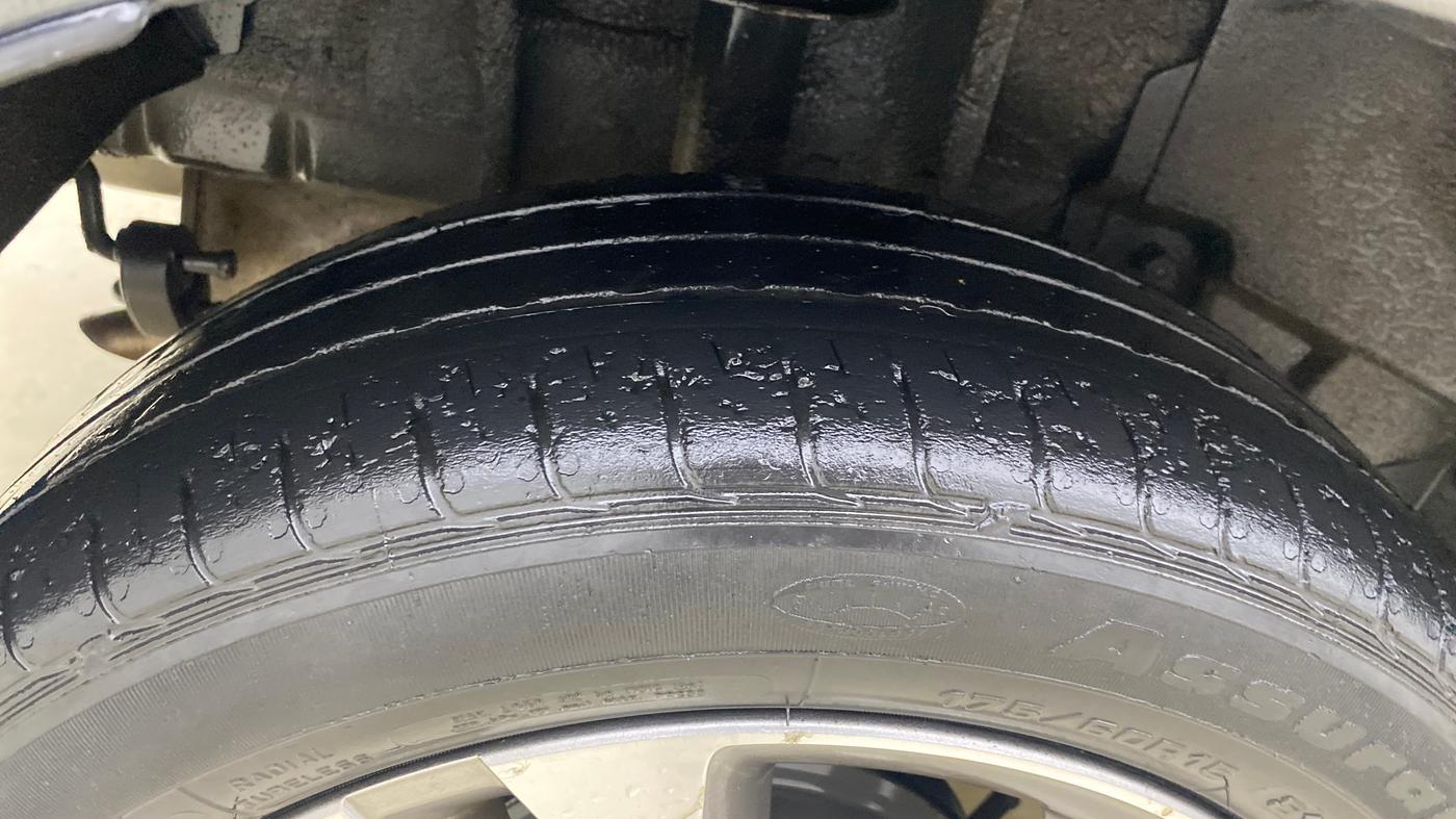 2023 Tata TIGOR XZ PLUS PETROL, Petrol, Manual, 44,430 km, Right Rear Tyre Tread