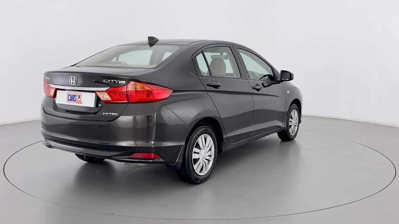 2015 Honda City SV MT PETROL, Petrol, Manual, 83,930 km, Right Back Diagonal