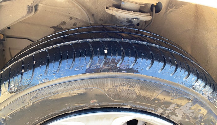 2023 Maruti S PRESSO VXI (O) AMT, Petrol, Automatic, 16,380 km, Left Front Tyre Tread