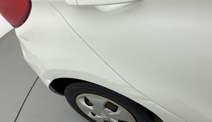 2016 Tata Tiago XT PETROL, Petrol, Manual, 1,10,096 km, Right quarter panel - Slightly dented