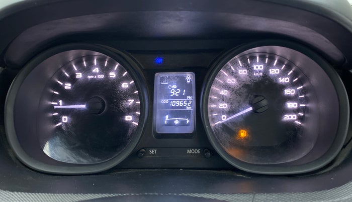 2016 Tata Tiago XT PETROL, Petrol, Manual, 1,10,096 km, Odometer Image