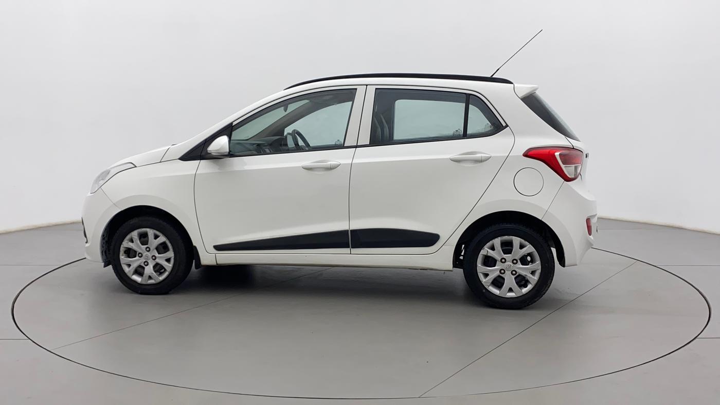 2016 Hyundai Grand i10 SPORTZ 1.2 KAPPA VTVT, Petrol, Manual, 69,802 km, Left Side
