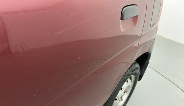 2010 Maruti Alto LXI, Petrol, Manual, 48,649 km, Rear left door - Minor scratches