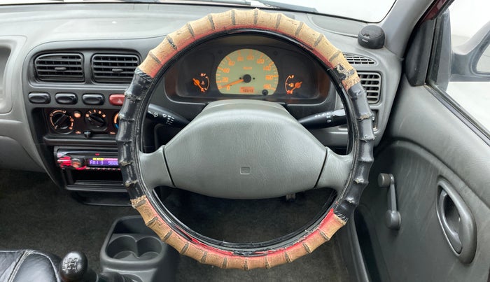 2010 Maruti Alto LXI, Petrol, Manual, 48,649 km, Steering Wheel Close Up