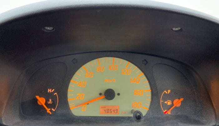 2010 Maruti Alto LXI, Petrol, Manual, 48,649 km, Odometer Image