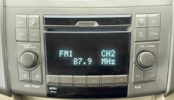 2014 Maruti Ertiga ZXI, Petrol, Manual, 43,824 km, Infotainment System
