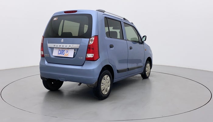 2012 Maruti Wagon R 1.0 LXI, Petrol, Manual, 71,143 km, Right Back Diagonal