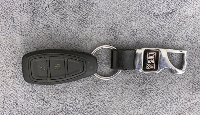 2017 Ford Ecosport TITANIUM 1.5L PETROL, CNG, Manual, 70,115 km, Key Close Up