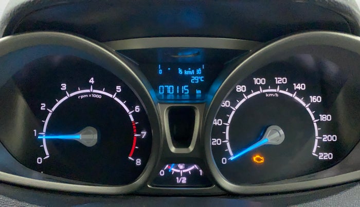 2017 Ford Ecosport TITANIUM 1.5L PETROL, CNG, Manual, 70,115 km, Odometer Image