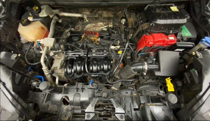 2017 Ford Ecosport TITANIUM 1.5L PETROL, CNG, Manual, 70,115 km, Open Bonet