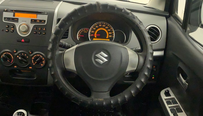 2012 Maruti Wagon R 1.0 VXI, Petrol, Manual, 44,344 km, Steering Wheel Close Up
