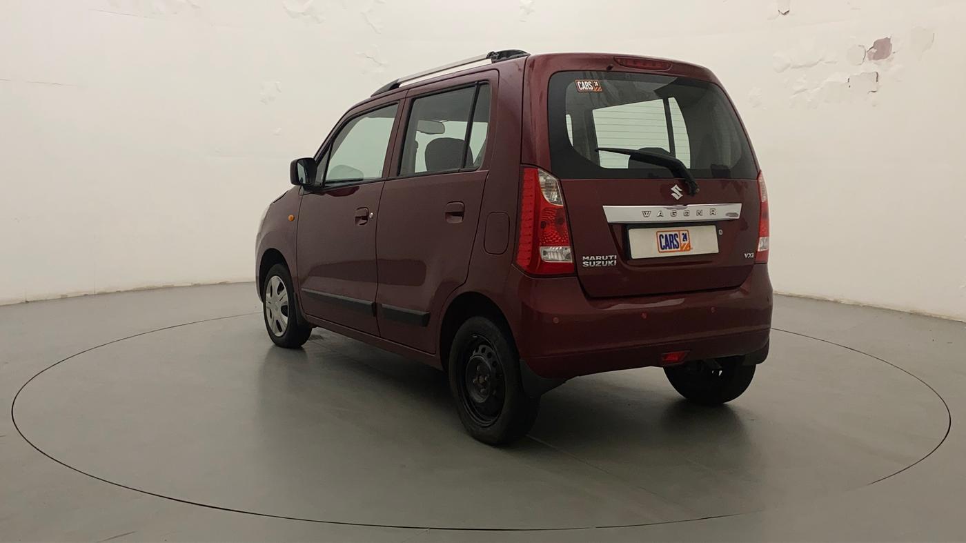 2012 Maruti Wagon R 1.0 VXI, Petrol, Manual, 44,344 km, Left Back Diagonal